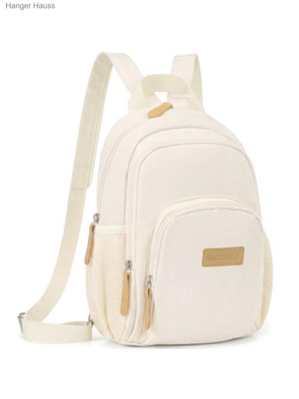Convertible Sling Backpack Purse for Women - Fits 11" Tablet, 8 Pockets, Water